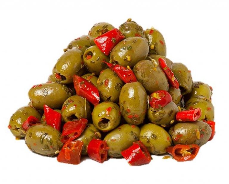 Olive Schiacciate Piccanti